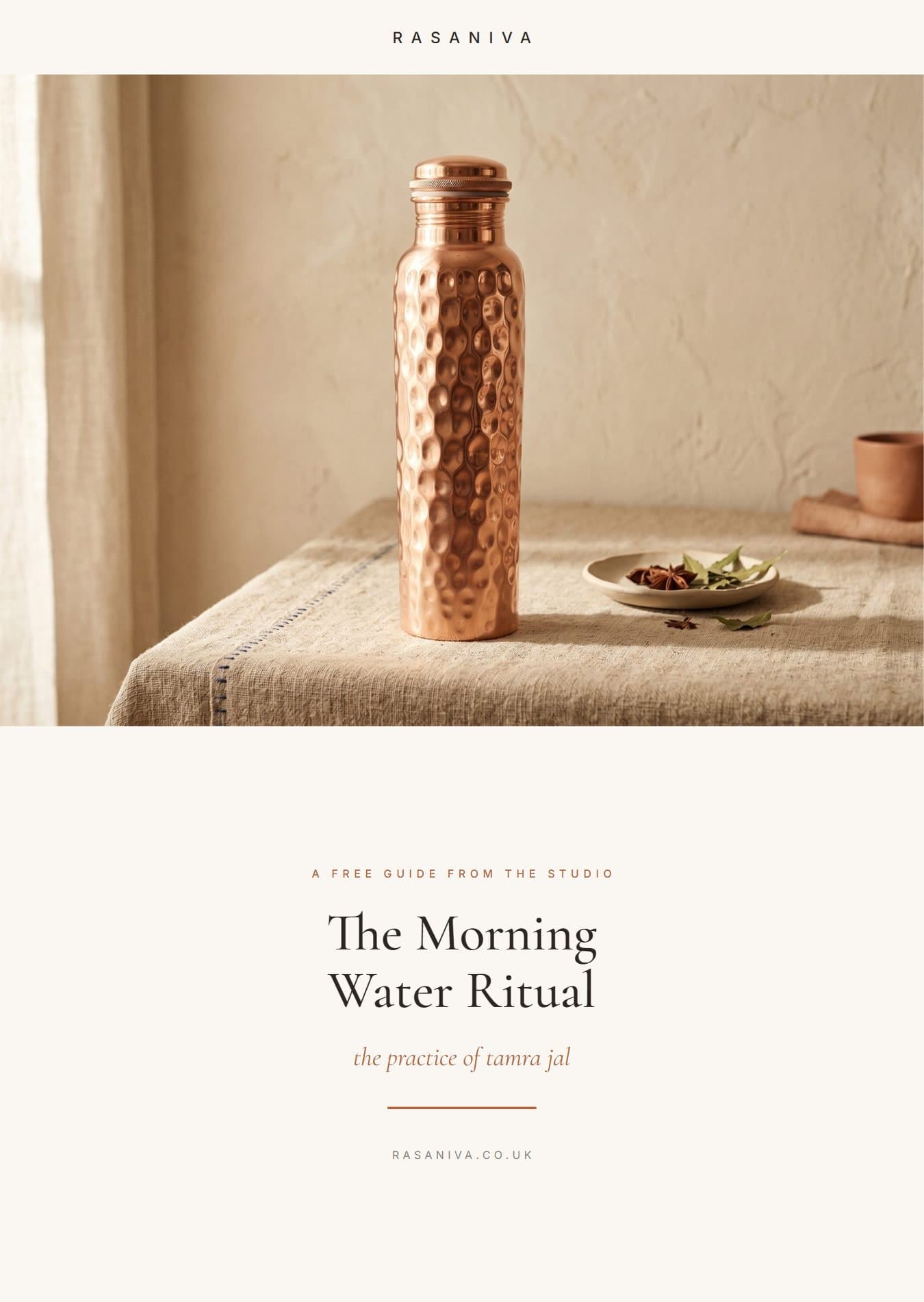 The Morning Water Ritual — cover